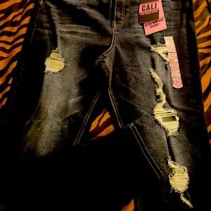 Brand new with tag distress jeans
